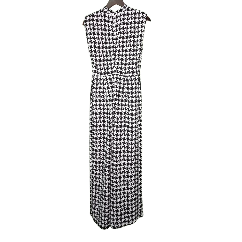 Stylish Black and White Jumpsuit, Small - Picture 7 of 10